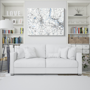 Create Your Own Custom Map - Personal Gift, Poster, or Decor